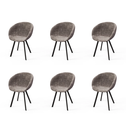 Krzesło KR-500 Ruby Kolory Tkanina Loris 16 Design Italia 2025-2030